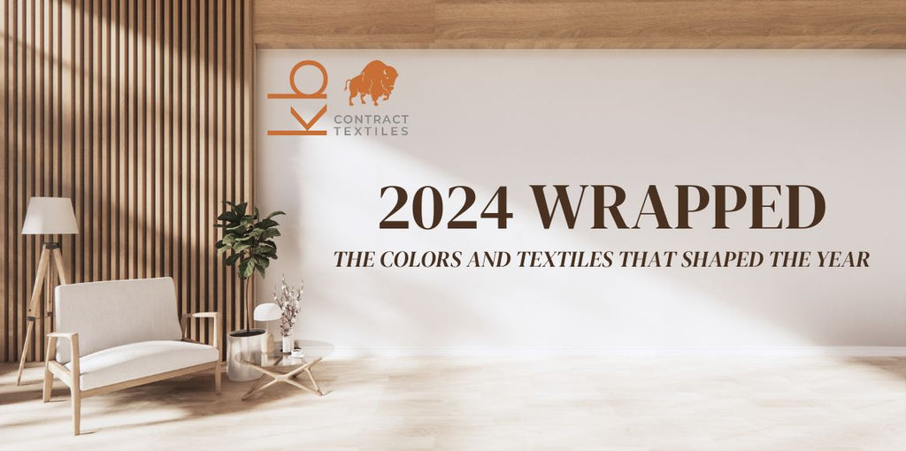 2024 Wrapped: The Colors and Textiles That Shaped the Year