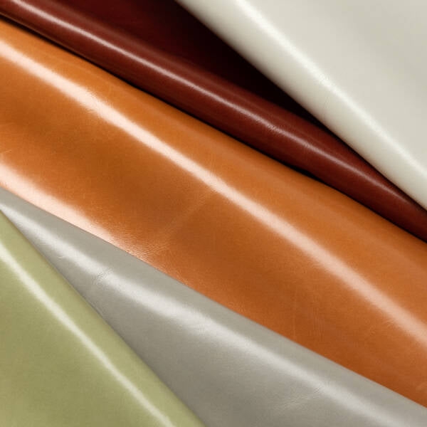 Italian LEATHER Fabric by the Yard / Designer ECO Leather Fabrics